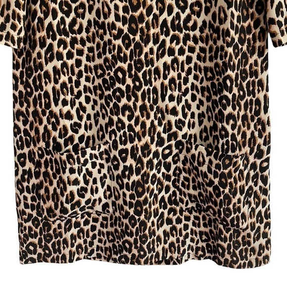 Equipment Aubrey Underground Leopard Dress, Size XS - Picture 6 of 10